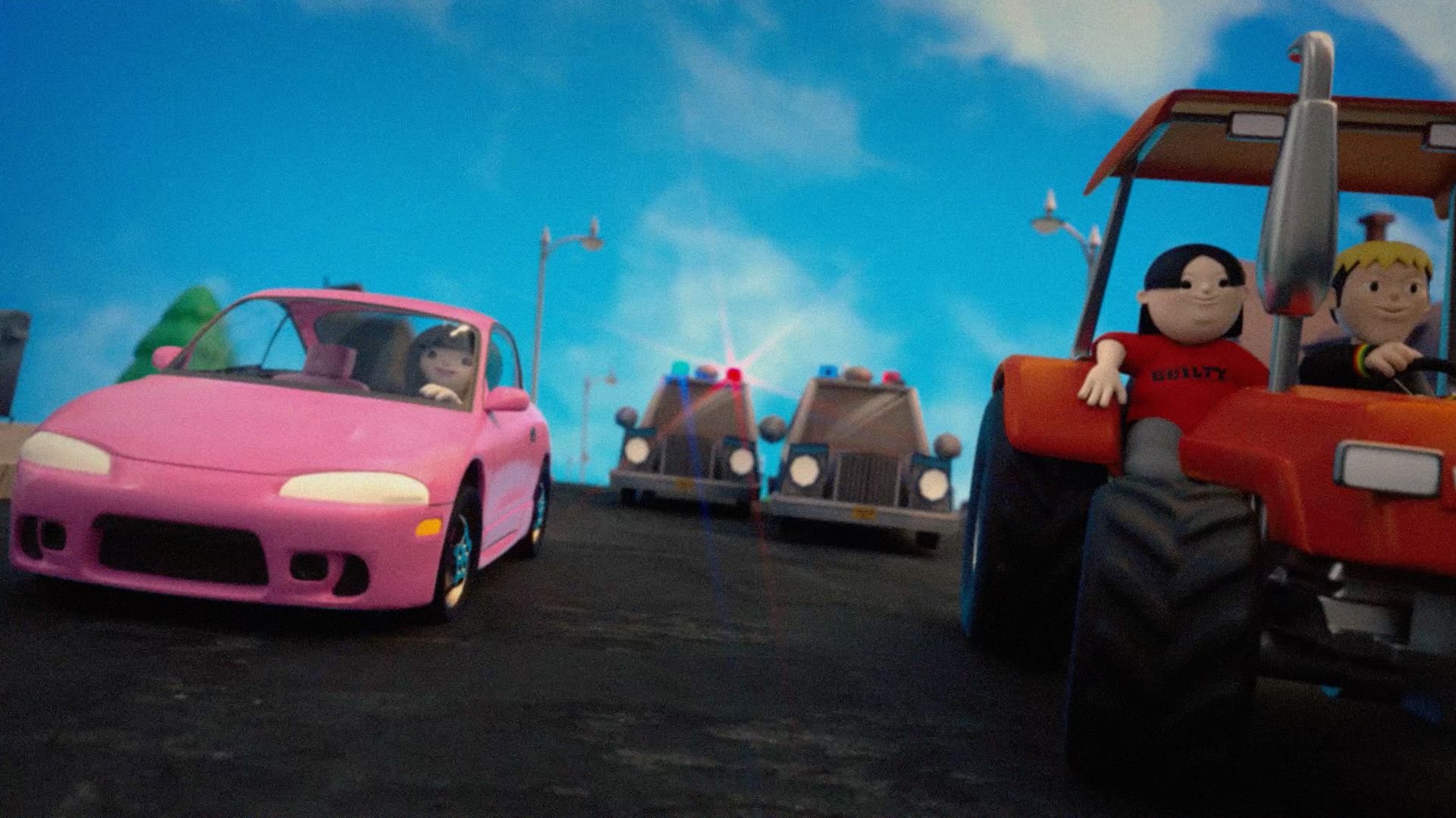 Deaton Chris Anthony "iScream" music video police chase 3d animation