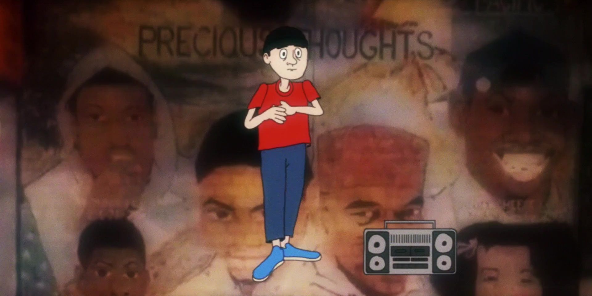 Animated dancing clip from the “SahBabii /\ Now, Nation End, 38:15” Official Music Video